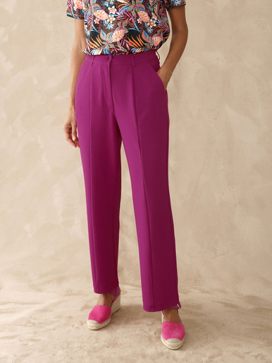 Pantalon 7/8ème en maille - Daxon - Rose