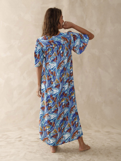 Robe d'hôtesse fluide