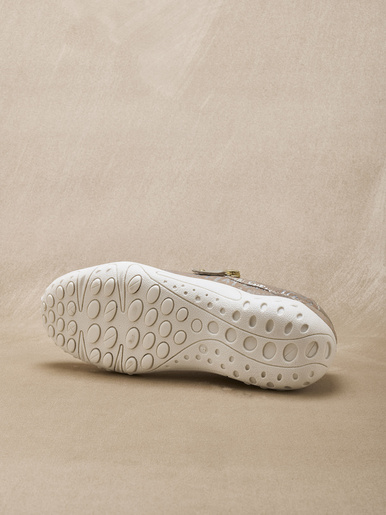 Derbies cuir motifs brillants