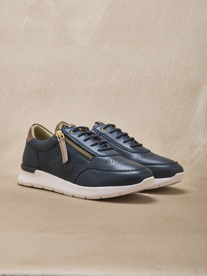 Baskets zip et lacets semelle amovible