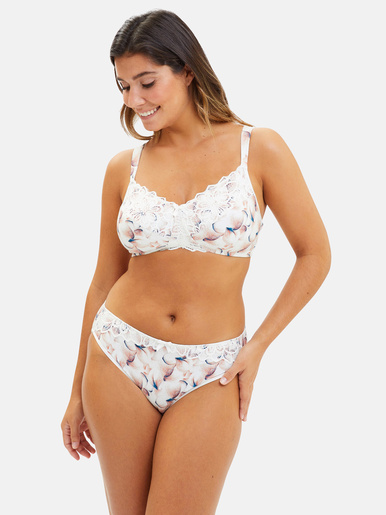 Soutien-gorge coton sans armatures Flora - Sans Complexe - 
