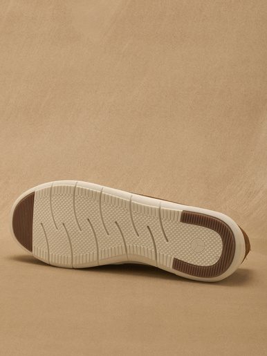 Mocassins cuir velours