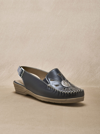 Sandales cuir ajouré