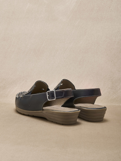 Sandales cuir ajouré