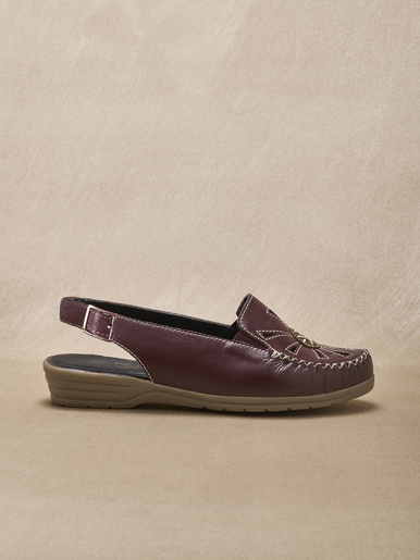 Sandales cuir ajouré