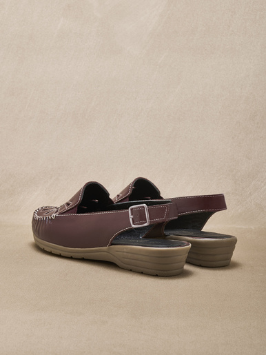 Sandales cuir ajouré