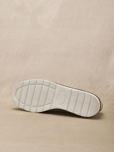 Mocassins cuir élastiqués côtés