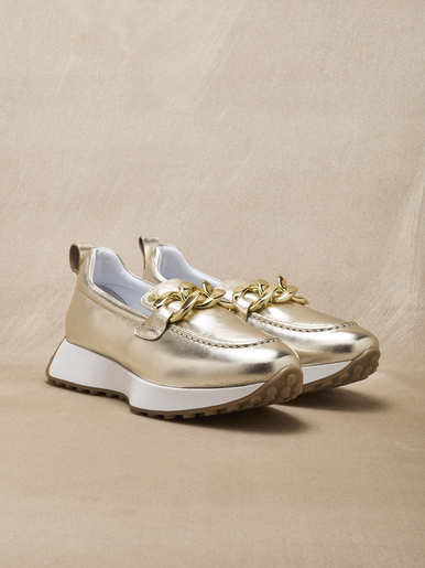 Mocassins tendance compensés
