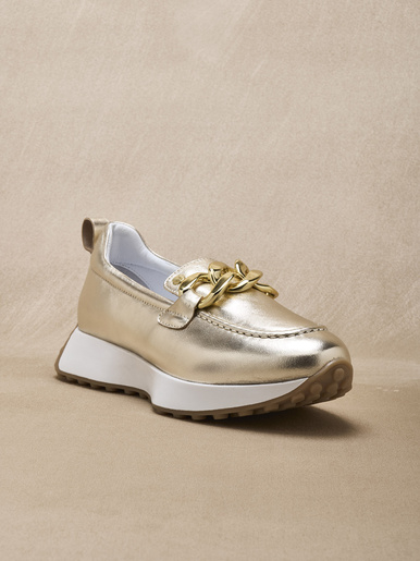 Mocassins tendance compensés
