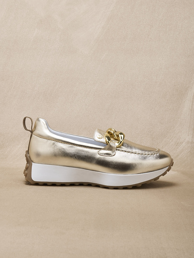 Mocassins tendance compensés