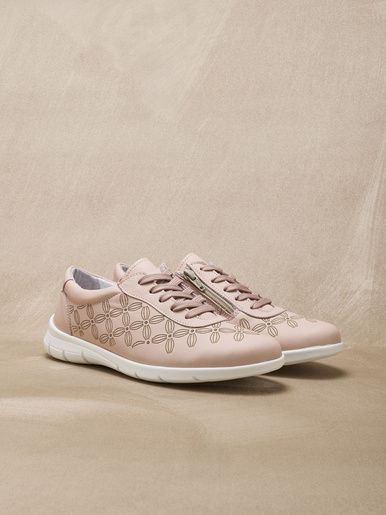 Derbies avec zip et lacets