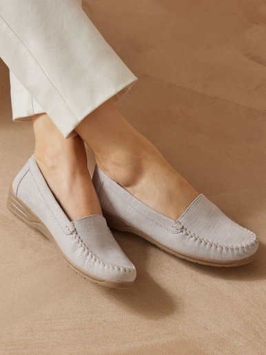 Mocassins souples tout cuir