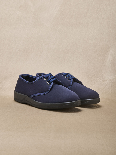 Derbies en maille légèrement extensible - Pédiconfort - Marine