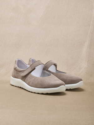 Babies cuir velours à scratch