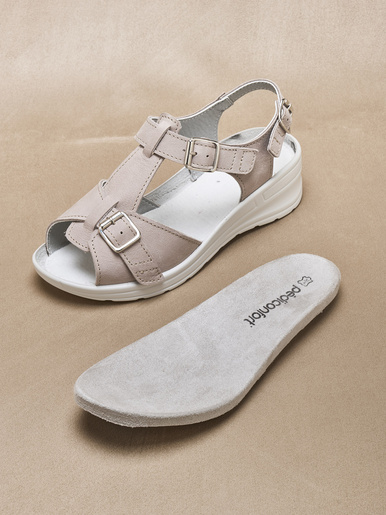 Sandales semelle amovible