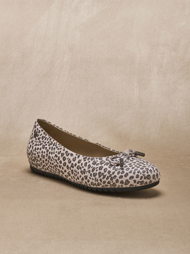 Ballerines plates tout cuir
