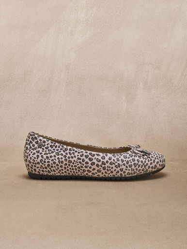 Ballerines plates tout cuir