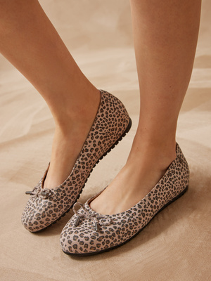 Ballerines plates tout cuir