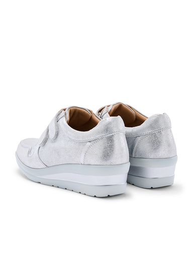 Derbies tout cuir à scratchs