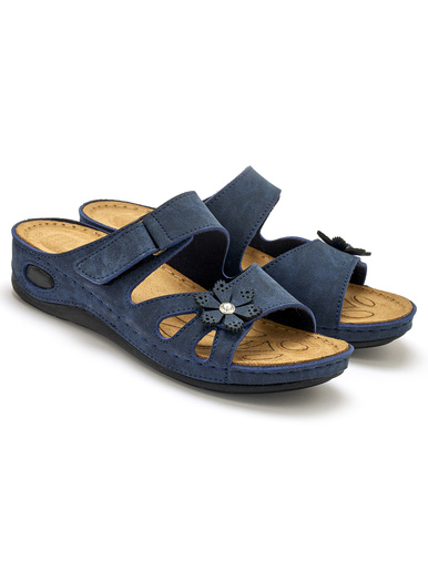 Mules fantaisie à patte scratch