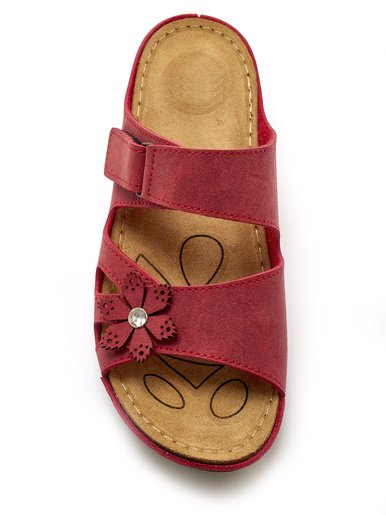 Mules fantaisie à patte scratch