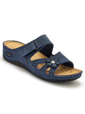 Mules fantaisie à patte scratch