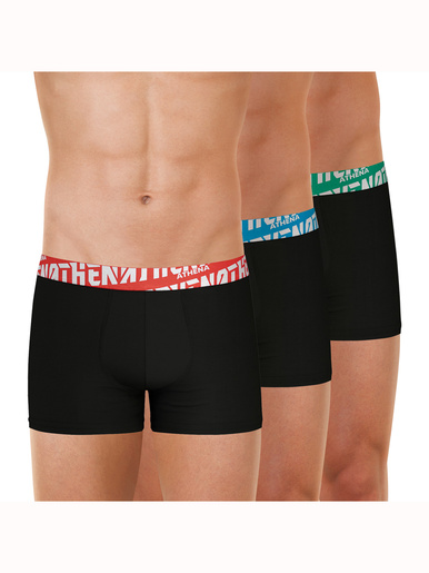 Lot de 3 boxers EASY SPORT - Athéna - Noir