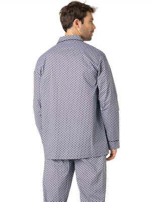 Pyjama boutonné POPELINE