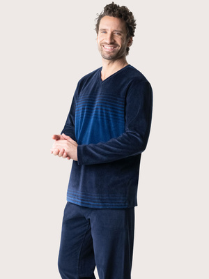 Pyjama chaud col V VELOURS