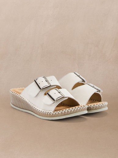 Mules à scratchs ouverture totale