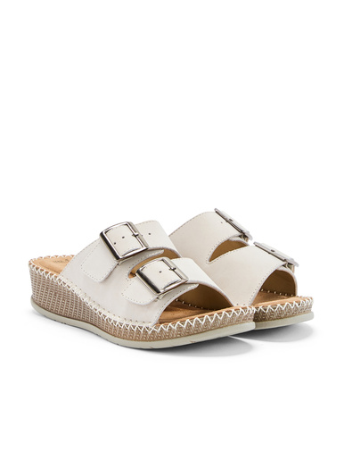 Mules à scratchs ouverture totale