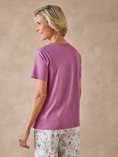 Tee-shirt manches courtes maille coton