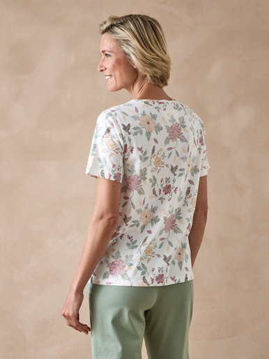 Tee-shirt manches courtes maille coton