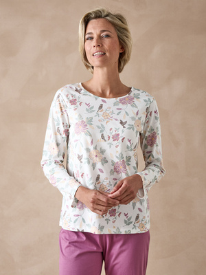 Tee-shirt de pyjama manches longues