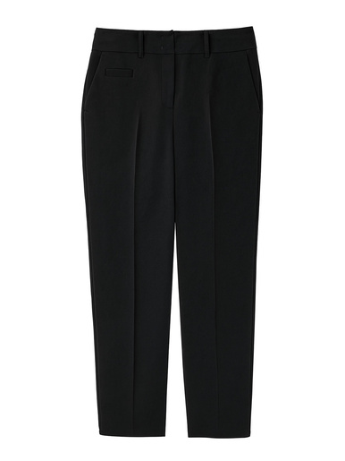 Pantalon taille haute coupe droite