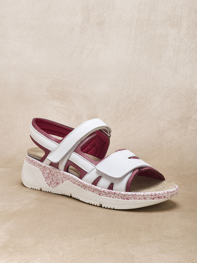 Sandales ouverture totale par scratchs