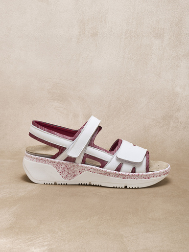 Sandales ouverture totale par scratchs