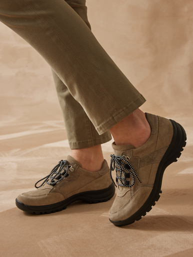 Derbies de randonnée semelle amovible - Pédiconfort - Kaki