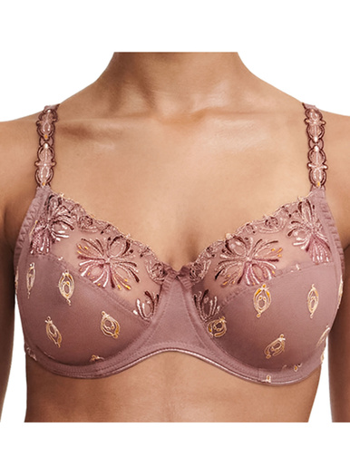 Soutien-gorge enveloppant Champs-Elysées - Chantelle - Marron
