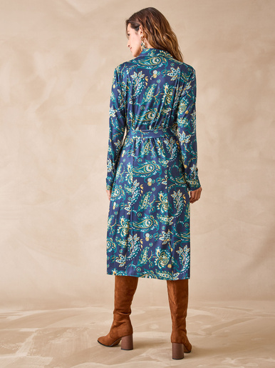 Robe en maille chaude