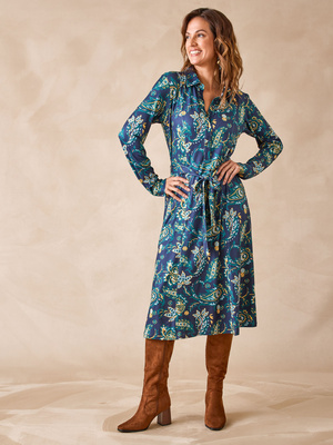 Robe en maille chaude