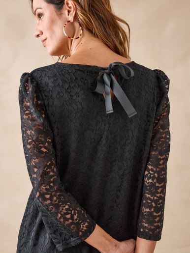 Robe en dentelle