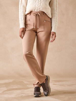 Pantalon détente en maille milano