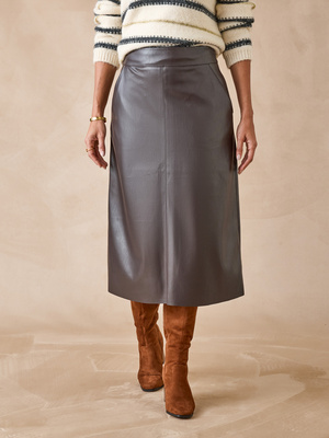 Jupe imitation cuir