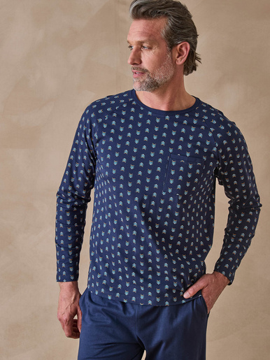 Pyjama en maille pur coton