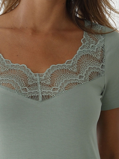 Lot 2 chemises de corps manches courtes