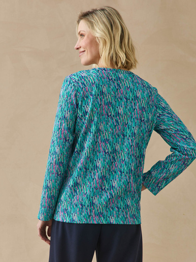 Tee-shirt en maille gaufrée