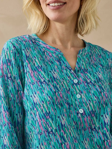 Tee-shirt en maille gaufrée