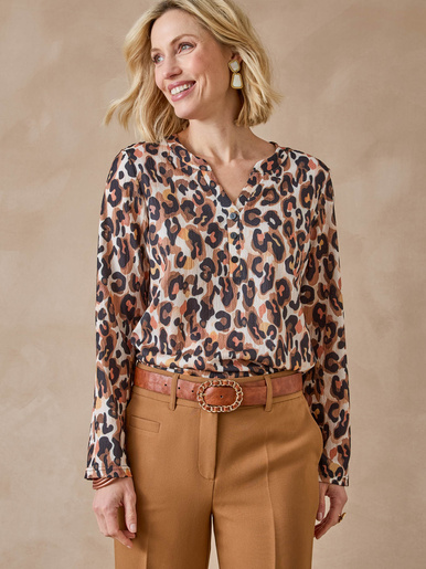 Tee-shirt en maille gaufrée