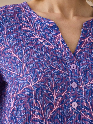 Tee-shirt en maille gaufrée
